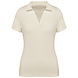Native Spirit Native Spirit Eco badstof Polo│Dames│Ivory Native Spirit Native Spirit Eco badstof Polo│Dames│Ivory