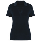 Native Spirit Native Spirit Eco badstof Polo│Dames│Navyblue