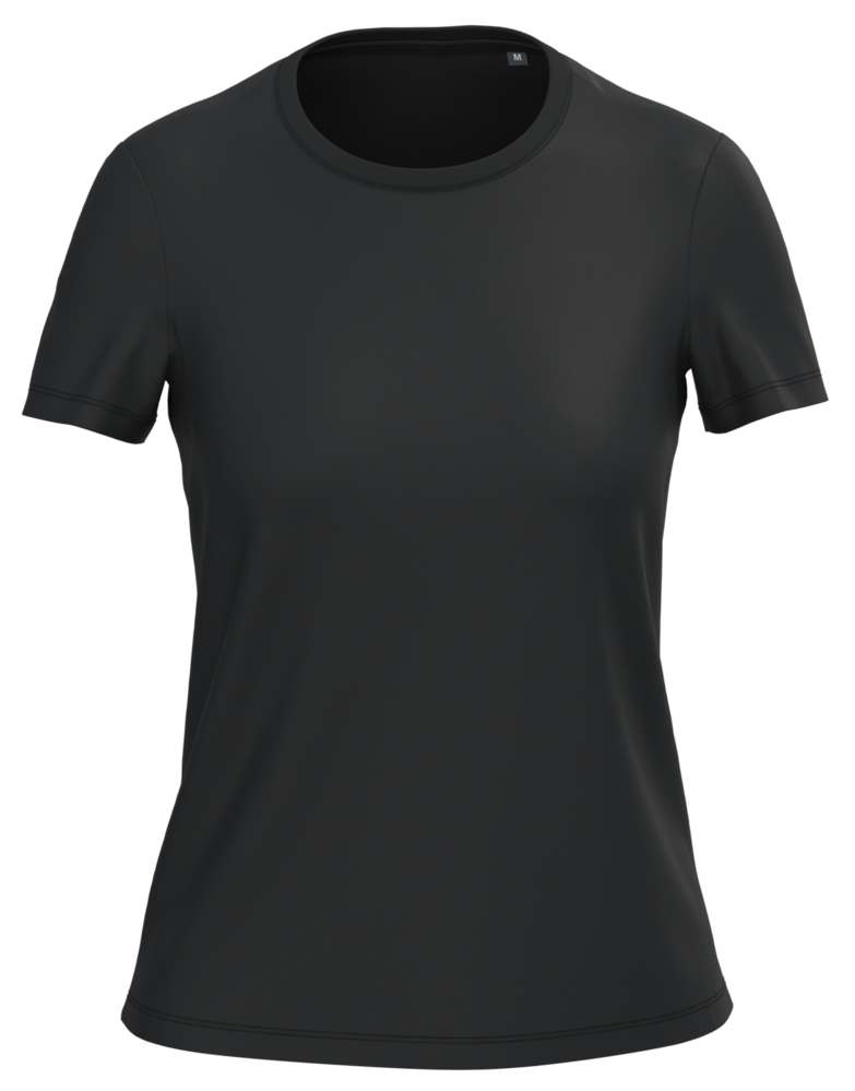 Kariban Eco-Friendly Dames T-shirt ronde hals | Zwart