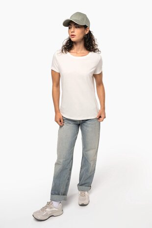 Kariban Eco-Friendly Dames T-shirt ronde hals | Coconut Milk