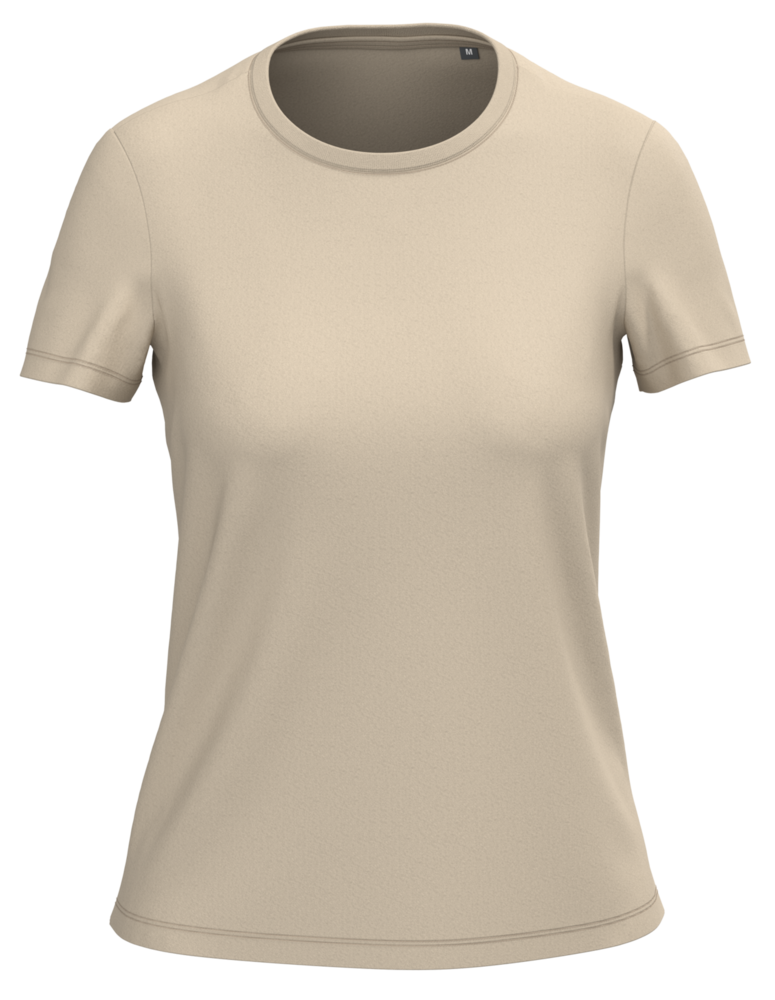 Kariban Eco-Friendly Dames T-shirt ronde hals | Light Sand