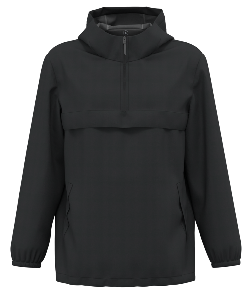 Native Spirit Ecologisch waterdicht Windjack voor hem en haar | Zwart