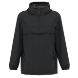 Native Spirit Ecologisch waterdicht Windjack voor hem en haar | Zwart Native Spirit Ecologisch waterdicht Windjack voor hem en haar | Zwart