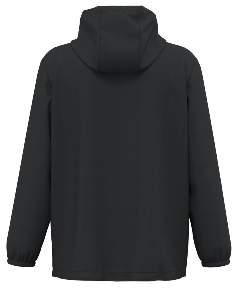 Native Spirit Ecologisch waterdicht Windjack voor hem en haar | Zwart