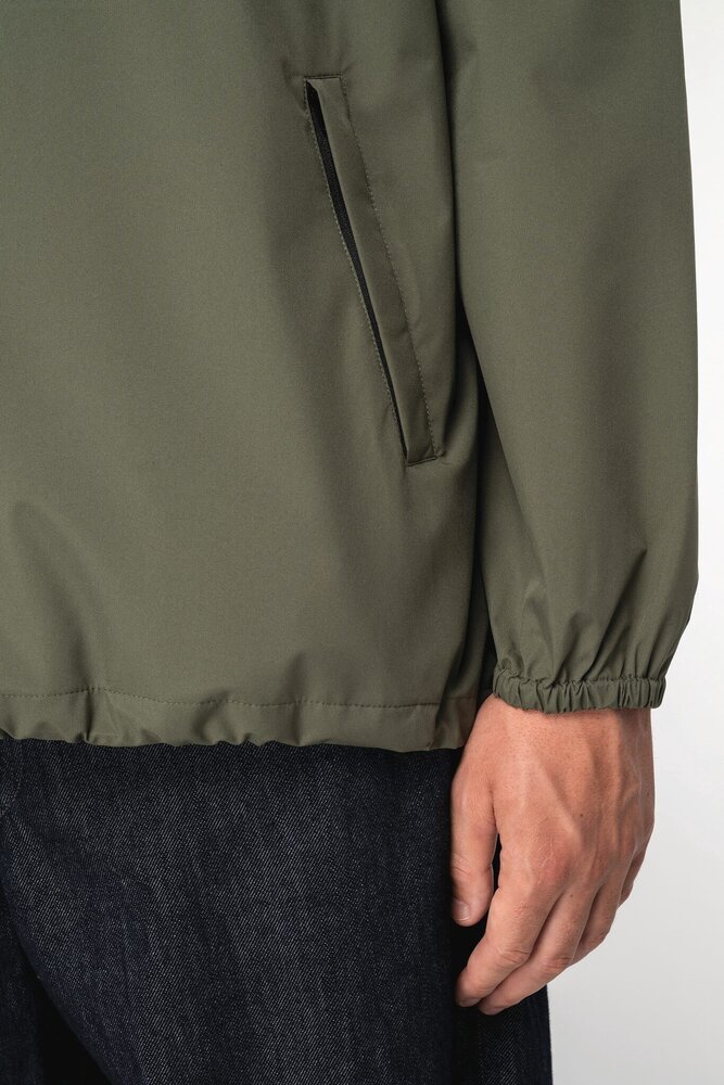 Native Spirit Ecologisch waterdicht Windjack voor hem en haar | Organic Khaki Native Spirit Ecologisch waterdicht Windjack voor hem en haar | Organic Khaki