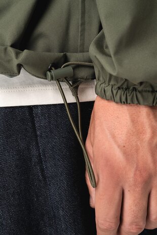 Native Spirit Ecologisch waterdicht Windjack voor hem en haar | Organic Khaki Native Spirit Ecologisch waterdicht Windjack voor hem en haar | Organic Khaki