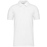 Kariban Polo van Biokatoen│Heren│Wit
