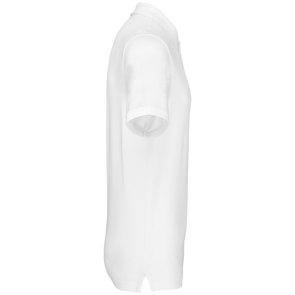 Kariban Polo van Biokatoen│Heren│Wit