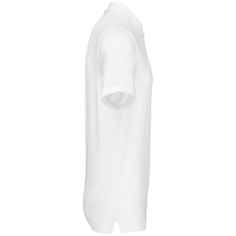 Kariban Polo van Biokatoen│Heren│Wit