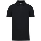 Kariban Polo van Biokatoen│Heren│Zwart