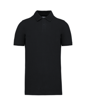 Kariban Polo van Biokatoen│Heren│Zwart