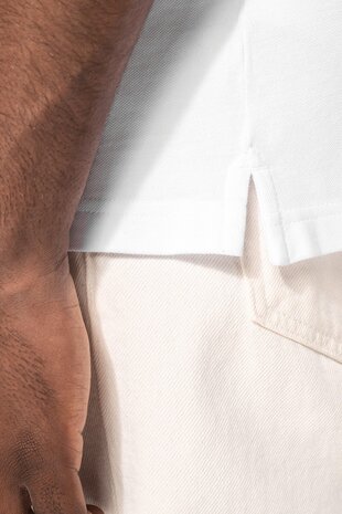 Kariban Polo van Biokatoen│Heren│Licht Royalblue