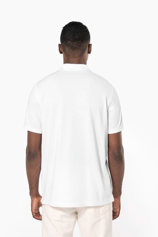 Kariban Polo van Biokatoen│Heren│Licht Royalblue