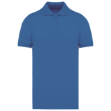 Kariban Polo van Biokatoen│Heren│Licht Royalblue