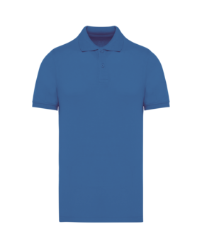 Kariban Polo van Biokatoen│Heren│Licht Royalblue
