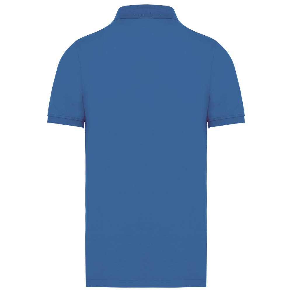 Kariban Polo van Biokatoen│Heren│Licht Royalblue