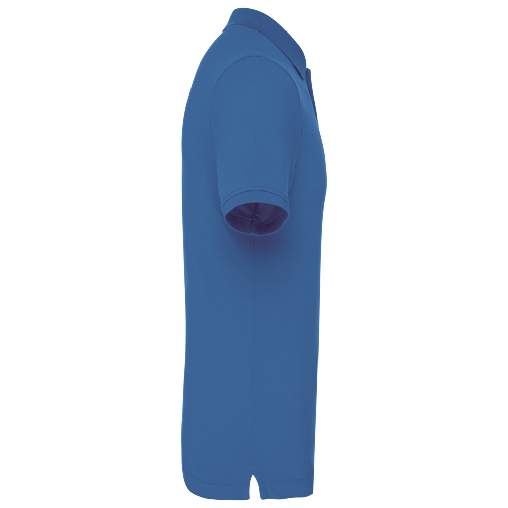 Kariban Polo van Biokatoen│Heren│Licht Royalblue