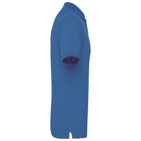 Kariban Polo van Biokatoen│Heren│Licht Royalblue