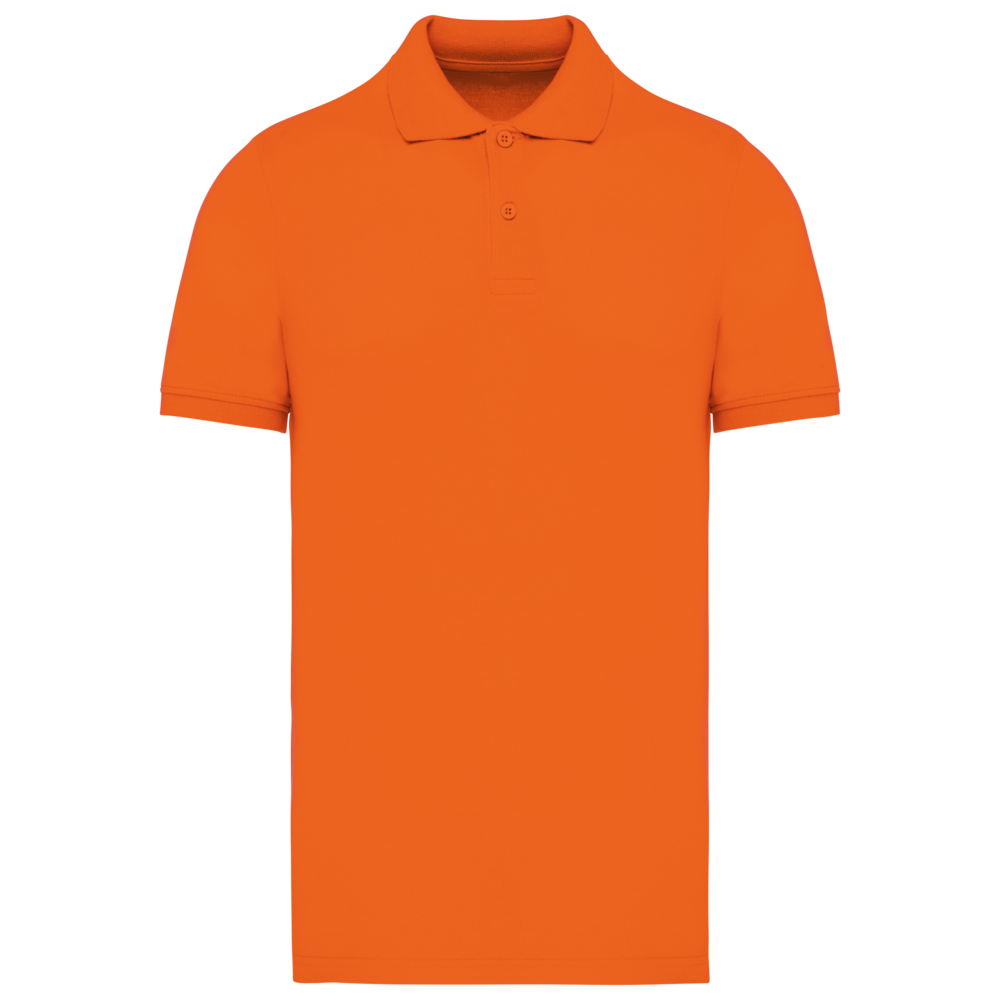 Kariban Polo van Biokatoen│Heren│Oranje