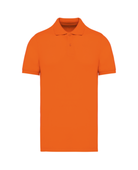 Kariban Polo van Biokatoen│Heren│Oranje