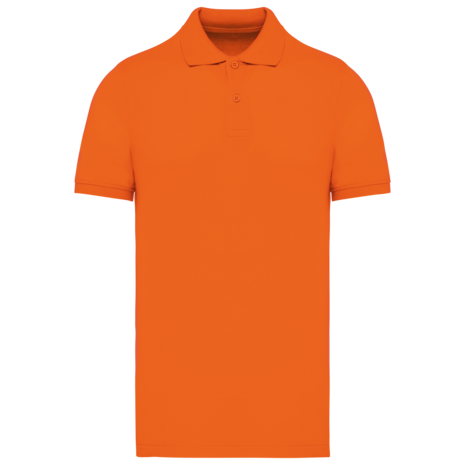 Kariban Polo van Biokatoen│Heren│Oranje