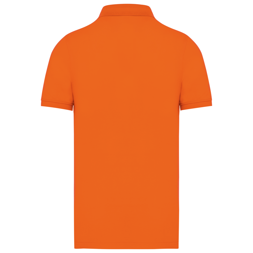 Kariban Polo van Biokatoen│Heren│Oranje