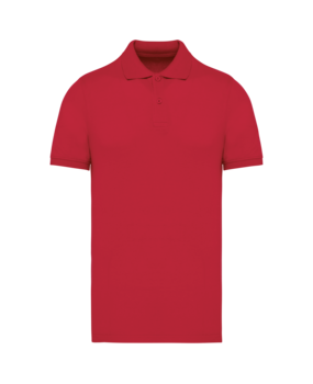 Kariban Polo van Biokatoen│Heren│Rood