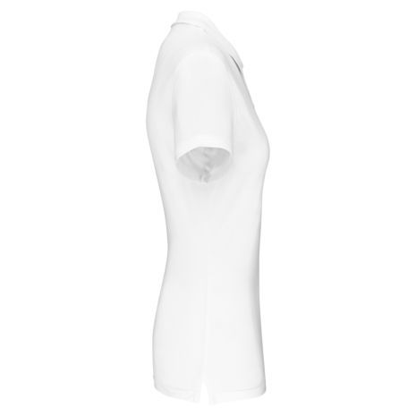 Kariban Polo van Biokatoen│Dames│White