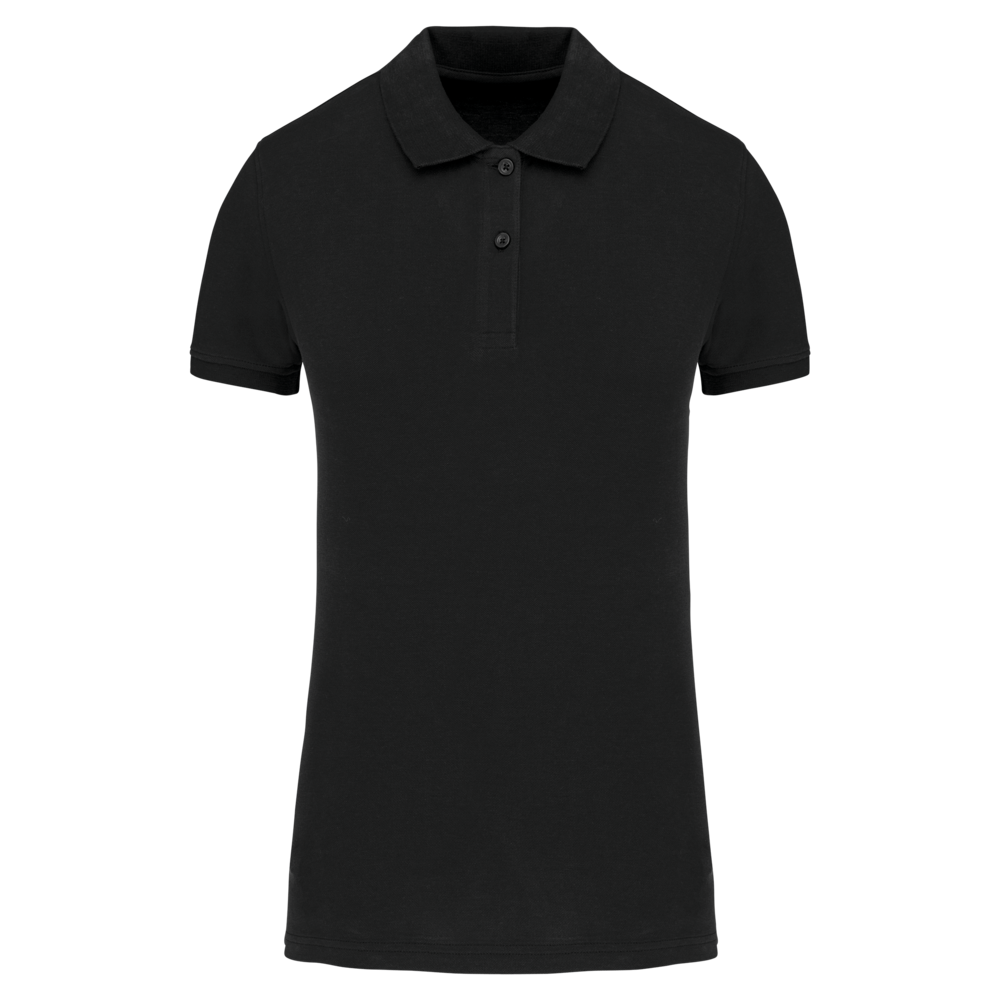 Kariban Polo van Biokatoen│Dames│Black