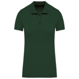 Kariban Polo van Biokatoen│Dames│Forest Green