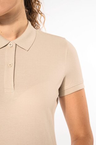 Kariban Polo van Biokatoen│Dames│Grey Heather