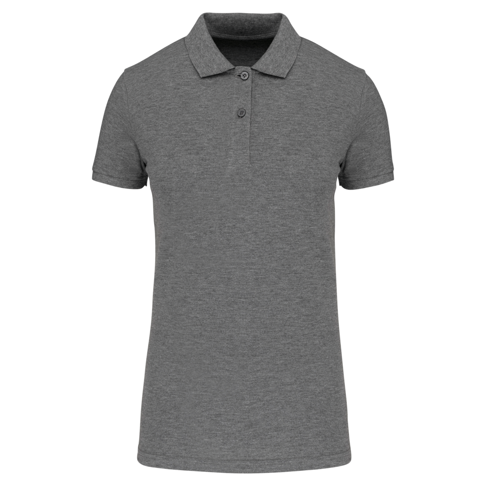 Kariban Polo van Biokatoen│Dames│Grey Heather