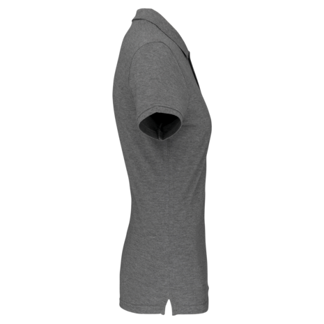 Kariban Polo van Biokatoen│Dames│Grey Heather