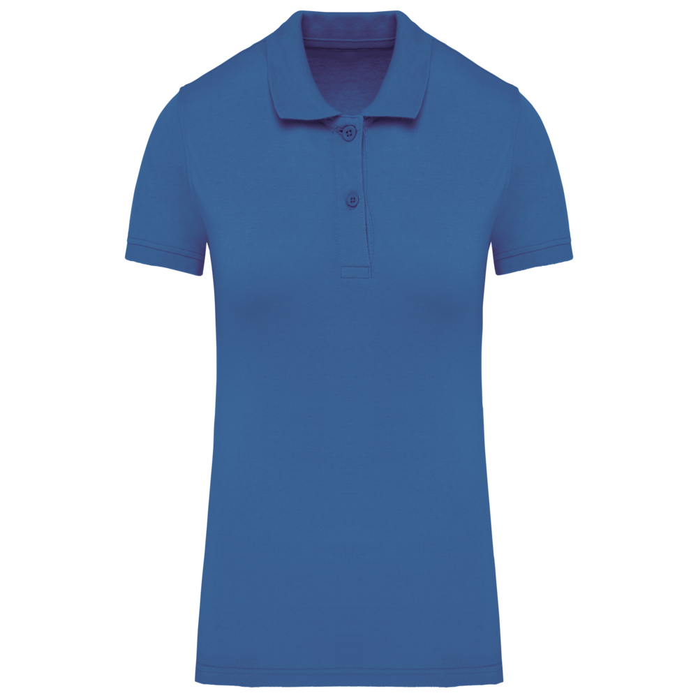 Kariban Polo van Biokatoen│Dames│Light Royalblue