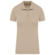 Kariban Polo van Biokatoen│Dames│Light Sand