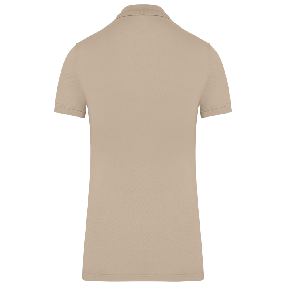 Kariban Polo van Biokatoen│Dames│Light Sand
