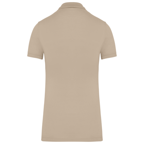 Kariban Polo van Biokatoen│Dames│Light Sand