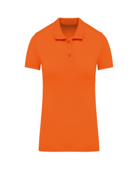 Kariban Polo van Biokatoen│Dames│Oranje