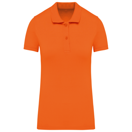 Kariban Polo van Biokatoen│Dames│Oranje