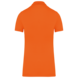 Kariban Polo van Biokatoen│Dames│Oranje