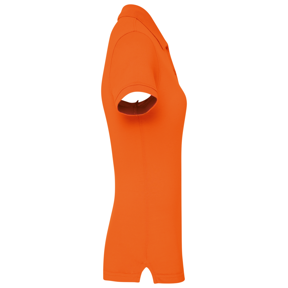 Kariban Polo van Biokatoen│Dames│Oranje