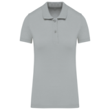 Kariban Polo van Biokatoen│Dames│Snow Grey