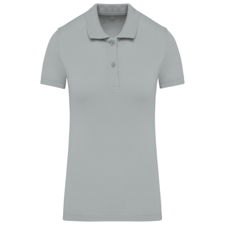 Kariban Polo van Biokatoen│Dames│Snow Grey