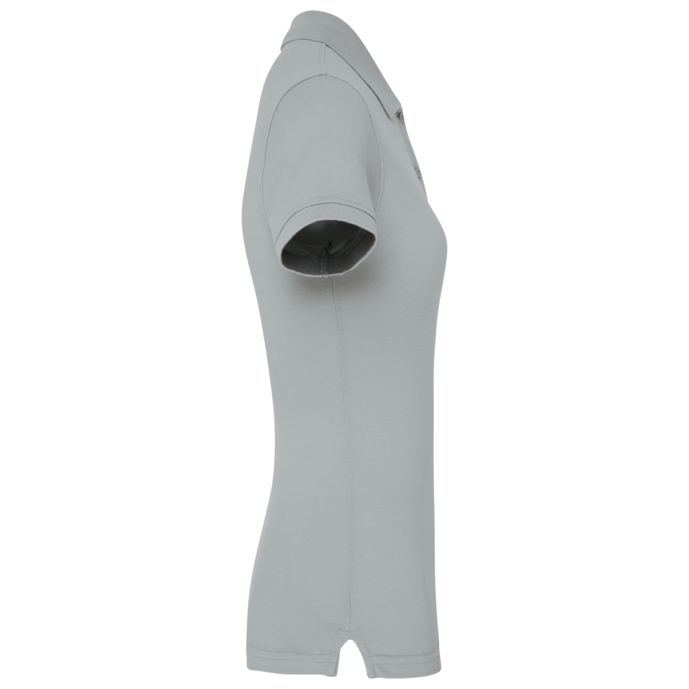 Kariban Polo van Biokatoen│Dames│Snow Grey