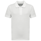 Kariban Polo van Biokatoen│Kinderen│White