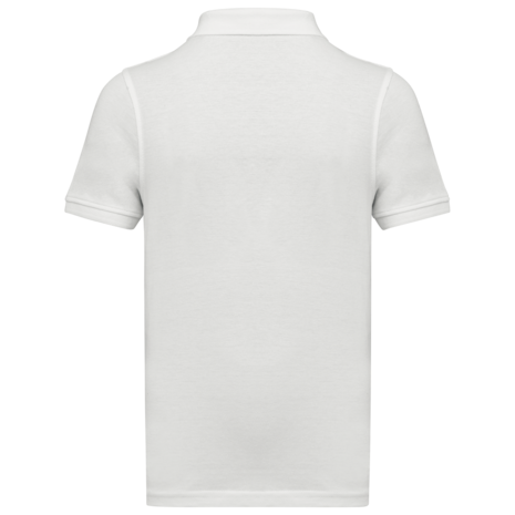 Kariban Polo van Biokatoen│Kinderen│White