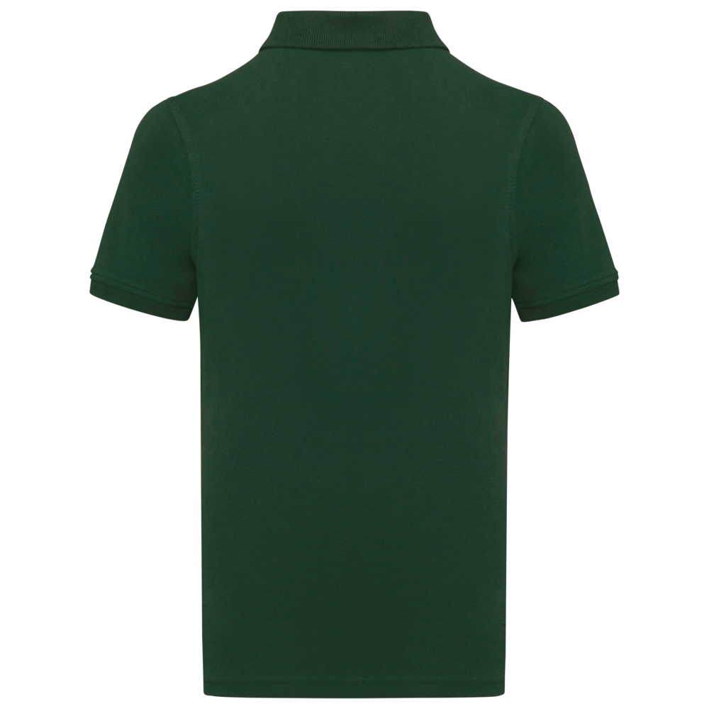 Kariban Polo van Biokatoen│Kinderen│Forest Green