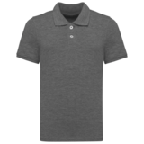 Kariban Polo van Biokatoen│Kinderen | Grey Heather