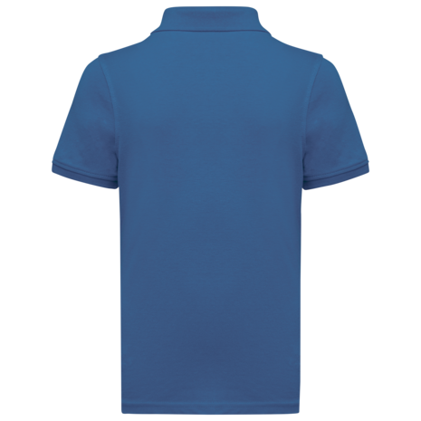 Kariban Polo van Biokatoen│Kinderen | Light Royalblue