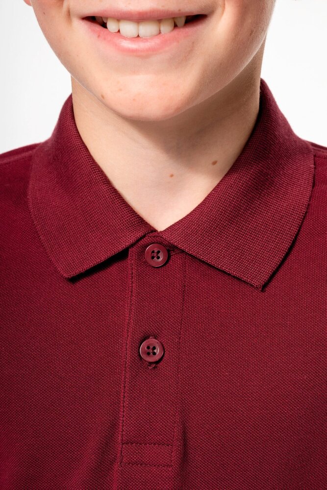 Kariban Polo van Biokatoen│Kinderen | Navyblue